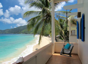 Balcony View of Caribbean from Apple Bay Tortola
